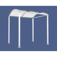Procity Bicycle Shelter Square Tube 