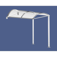 PROCYCLE Fahrradüberdachung Vierkantrohr 