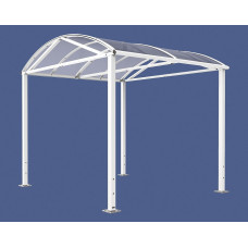 Procity Fahr- und Motorrad Überdachung Vierkantrohr 