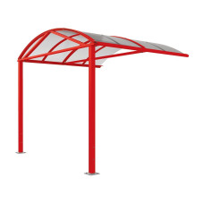 Procity Fahr- und Motorrad Überdachung Vierkantrohr 