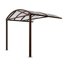 Procity Fahr- und Motorrad Überdachung Vierkantrohr 