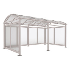 Procity Fahrrad- und Motorradüberdachung Vierkantrohr 