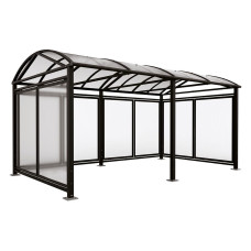 Procity Fahr- und Motorrad Überdachung Vierkantrohr 