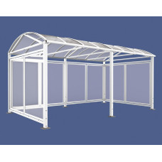 ProCity Fahr- und Motorrad Überdachung Vierkantrohr 