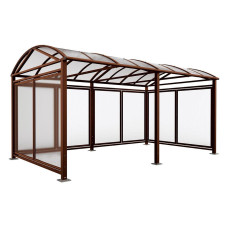 Procity Fahr- und Motorrad Überdachung Vierkantrohr 