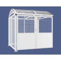 Procity Bicycle Shelter Square Tube 