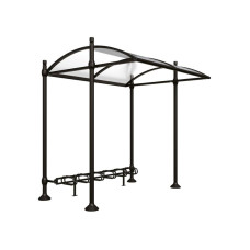 Procity Shelter Province Including Bicycle Rack 6 Spaces, Without Cover, L 2726 mm