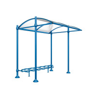 Procity Shelter Province Including Bicycle Rack 6 Spaces, Without Cover, L 2726 mm