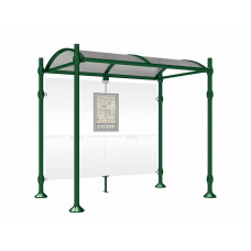 Procity Wartehalle Province, Without Seitenverkleidungen, L 2500 mm.