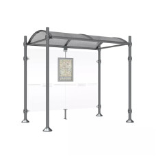 Procity Wartehalle Province, Without Seitenverkleidungen, L 2500 mm.