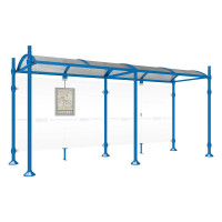Procity Wartehalle Province, Without Seitenverkleidungen, L 5000 mm.