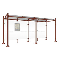 Procity Wartehalle Province, Without Seitenverkleidungen, L 5000 mm.