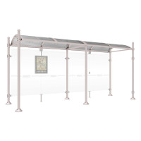 Procity Wartehalle Province, Without Seitenverkleidungen, L 5000 mm.