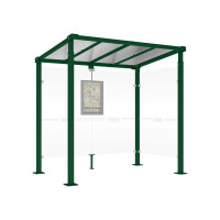 Procity Wartehalle Milano, 1 Seitenverkleidung, L 2500 mm
