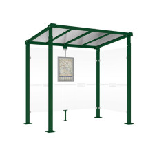 Procity Wartehalle Milano, 1 Seitenverkleidung, L 2500 mm