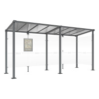 Procity Wartehalle Milano, 1 Seitenverkleidung, L 5000 mm