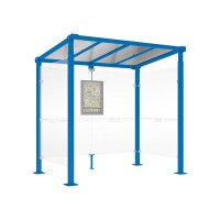 Procity Waiting Room Milano, 2 Side Panels, L 2500 mm.