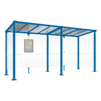 PROCITY Wartehalle Milano, 2 Seitenverkleidungen, L 5000 mm.