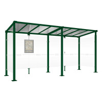 Procity Wartehalle Milano, 2 Seitenverkleidungen, L 5000 mm