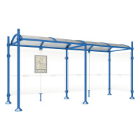 Procity Wartehalle Province, 1 Seitenverkleidung, L 5000 mm.
