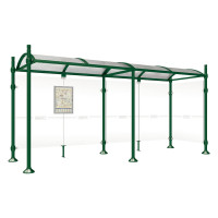 PROCITY Wartehalle Province, 1 Seitenverkleidung, L 5000 mm.