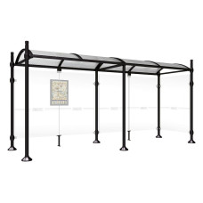 PROCITY Wartehalle Province, 1 Seitenverkleidung, L 5000 mm.