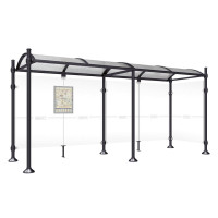 PROCITY Wartehalle Province, 1 Seitenverkleidung, L 5000 mm.