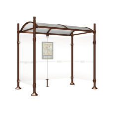 Procity Waiting Hall Province, 2 Side Panels, L 2500 mm.