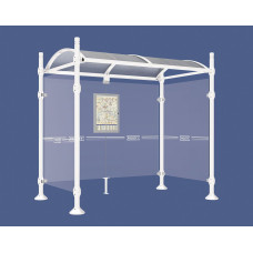 Procity Waiting Hall Province, 2 Side Panels, L 2500 mm.
