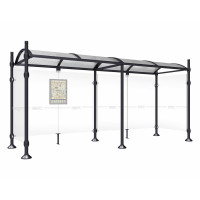 Procity Wartehalle Province, 2 Seitenverkleidungen, L 5000 mm.