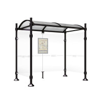 PROcity Wartehalle Province, 2 Seitenverkleidungen, L 2500 mm.