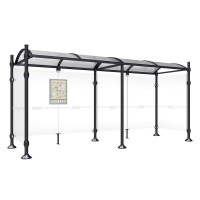 Procity Wartehalle Province, 2 Seitenverkleidungen, L 5000 mm.