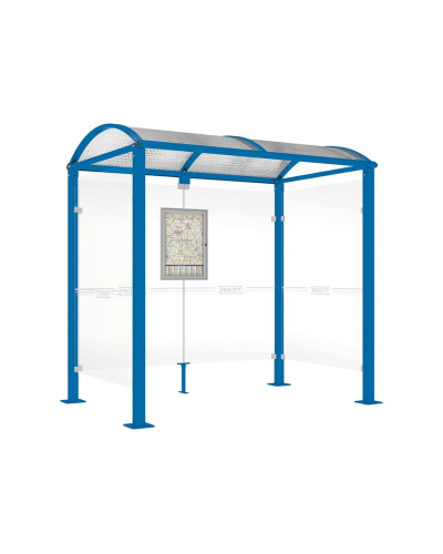 Procity Waiting Area Shelter Square Tube - Buy Online - Purchase and Delivery