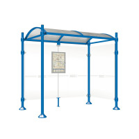 Procity Wartehalle Province, 1 Seitenverkleidung, L 2500 mm.