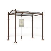 Procity Wartehalle Province, 1 Seitenverkleidung, L 2500 mm.