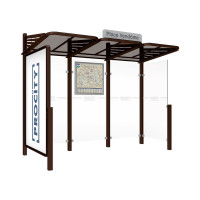 Procity Waiting Hall ConVi - Standard, 1 Double-sided Show Case 