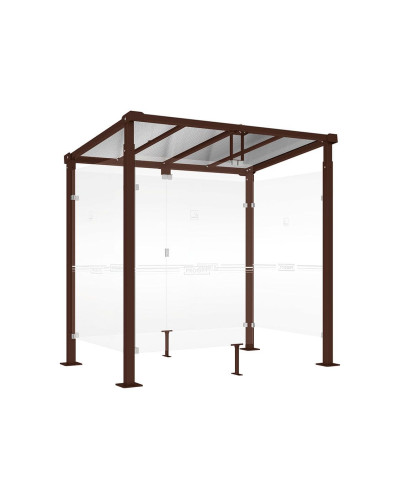 Procity Smoking Shelter Milano Purchase - Delivery in Online Shop