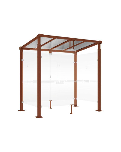 Procity Smoking Shelter Milano Purchase - Delivery in Online Shop
