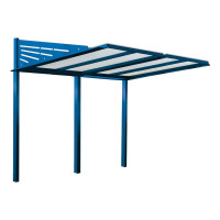 Procity Bicycle Shelter Convi - Base Model O VERKL, L 2786 mm.