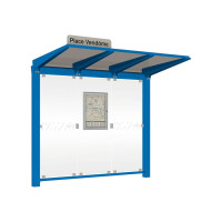 PROCITY WarteHalle Venedig, ohne Seitenverkleidungen, LED, L 2620 mm.