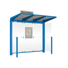 PROcity Wartehalle Venedig, 2 Seitenverkleidungen, L 2620 mm.