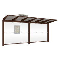PROCITY Wartehalle Venedig, ohne Seitenverkleidungen, L 5240 mm.