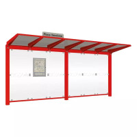Procity Wartehalle Venedig, Without Seitenverkleidungen, LED, L 5240 mm