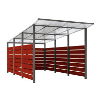 Container Canopy | Capacity: 8-10x240L / 2x1100L | Procity Grey, for Embedding.