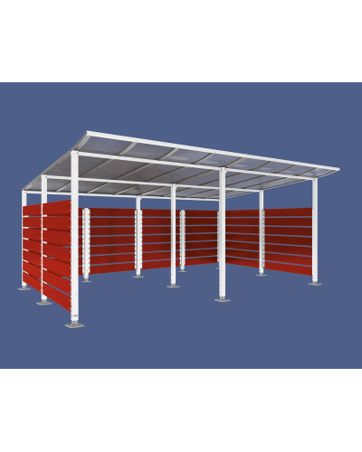 Container Shelter 16x240L - Buy Online - Purchase - Delivery