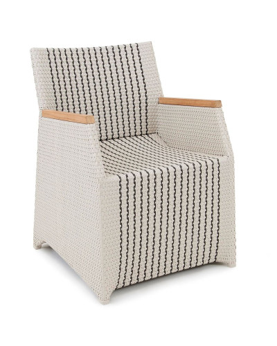 Gartenstühle Verona Twain Polyrattan Teak