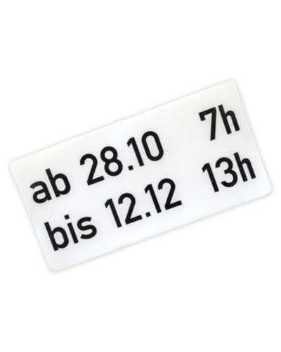 Overlay-Folie für Schildrohling 330x600 mm | ablösbar für Verkehrszeichen