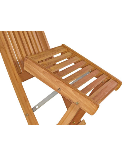 Gartenmöbel Set 5-tlg. Teakholz Massivholz Essgruppe