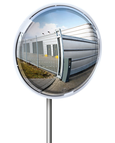 Buy Vialux Mehrzweckspiegel 3 Directions - Frame White - Ø 900mm - 180° - P.A.S. - Online Shop Delivery