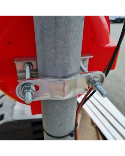 Halterung mit Gegenplatte für MS 340 plus | 82 mm Spannweite